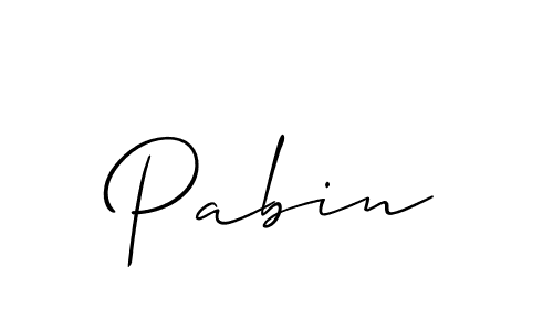 Make a short Pabin signature style. Manage your documents anywhere anytime using Allison_Script. Create and add eSignatures, submit forms, share and send files easily. Pabin signature style 2 images and pictures png