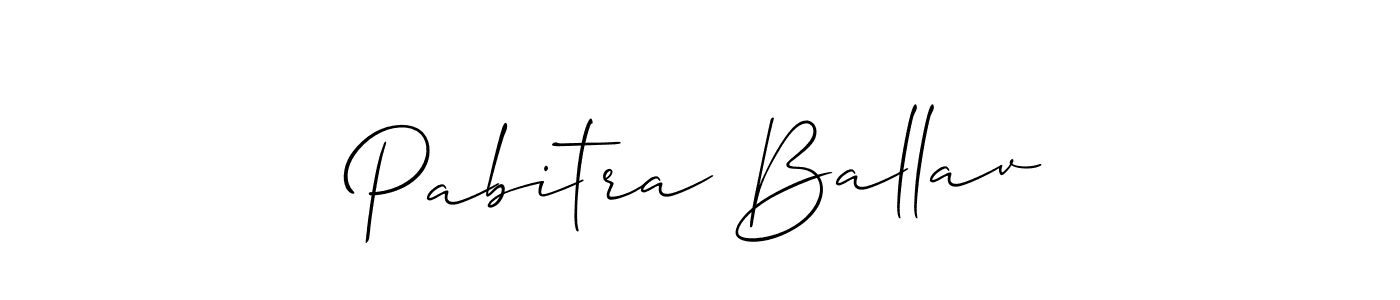 Make a beautiful signature design for name Pabitra Ballav. Use this online signature maker to create a handwritten signature for free. Pabitra Ballav signature style 2 images and pictures png