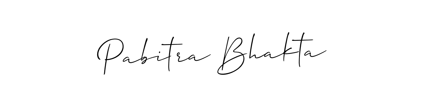 Make a beautiful signature design for name Pabitra Bhakta. Use this online signature maker to create a handwritten signature for free. Pabitra Bhakta signature style 2 images and pictures png