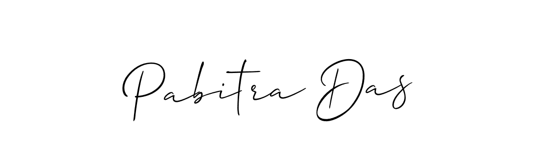 How to make Pabitra Das signature? Allison_Script is a professional autograph style. Create handwritten signature for Pabitra Das name. Pabitra Das signature style 2 images and pictures png