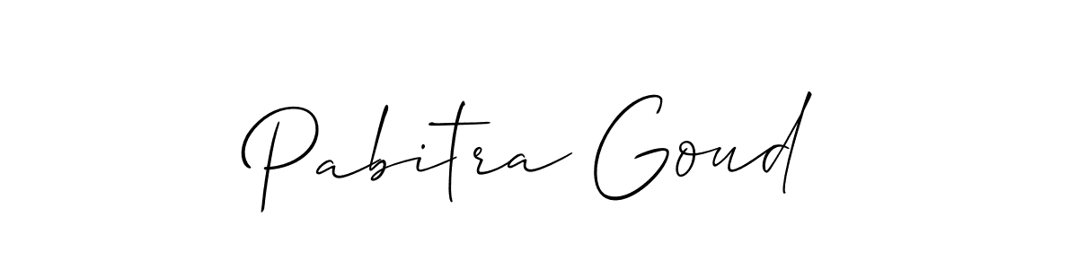 Use a signature maker to create a handwritten signature online. With this signature software, you can design (Allison_Script) your own signature for name Pabitra Goud. Pabitra Goud signature style 2 images and pictures png