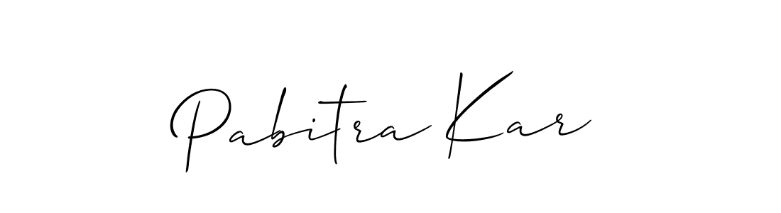 Make a beautiful signature design for name Pabitra Kar. Use this online signature maker to create a handwritten signature for free. Pabitra Kar signature style 2 images and pictures png