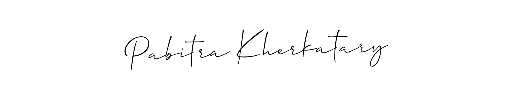 Here are the top 10 professional signature styles for the name Pabitra Kherkatary. These are the best autograph styles you can use for your name. Pabitra Kherkatary signature style 2 images and pictures png