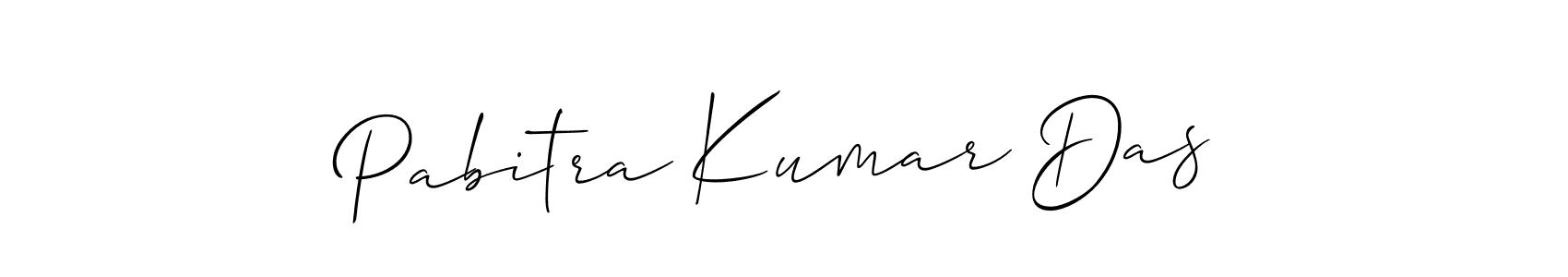 Also we have Pabitra Kumar Das name is the best signature style. Create professional handwritten signature collection using Allison_Script autograph style. Pabitra Kumar Das signature style 2 images and pictures png