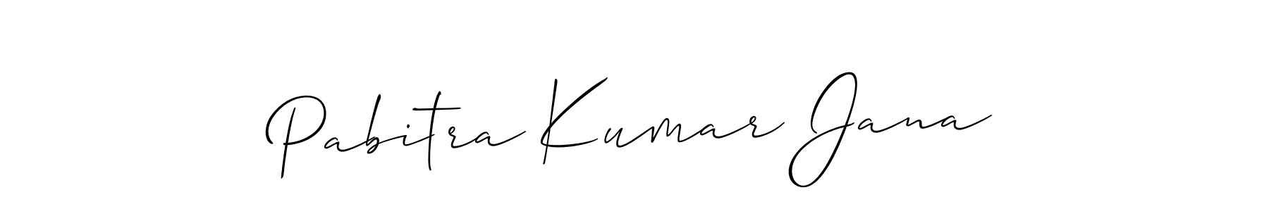 It looks lik you need a new signature style for name Pabitra Kumar Jana. Design unique handwritten (Allison_Script) signature with our free signature maker in just a few clicks. Pabitra Kumar Jana signature style 2 images and pictures png