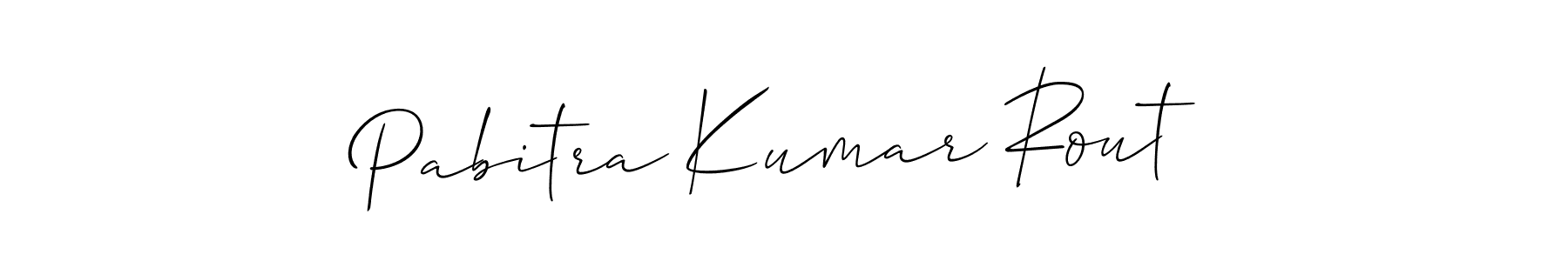 Also we have Pabitra Kumar Rout name is the best signature style. Create professional handwritten signature collection using Allison_Script autograph style. Pabitra Kumar Rout signature style 2 images and pictures png