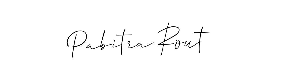 Also we have Pabitra Rout name is the best signature style. Create professional handwritten signature collection using Allison_Script autograph style. Pabitra Rout signature style 2 images and pictures png