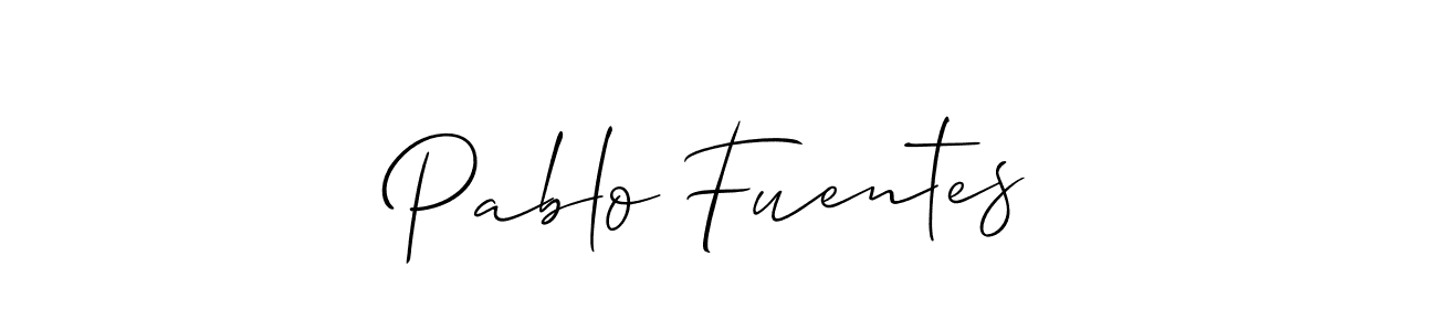 How to Draw Pablo Fuentes signature style? Allison_Script is a latest design signature styles for name Pablo Fuentes. Pablo Fuentes signature style 2 images and pictures png