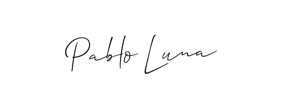 Similarly Allison_Script is the best handwritten signature design. Signature creator online .You can use it as an online autograph creator for name Pablo Luna. Pablo Luna signature style 2 images and pictures png