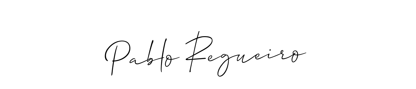 Best and Professional Signature Style for Pablo Regueiro. Allison_Script Best Signature Style Collection. Pablo Regueiro signature style 2 images and pictures png