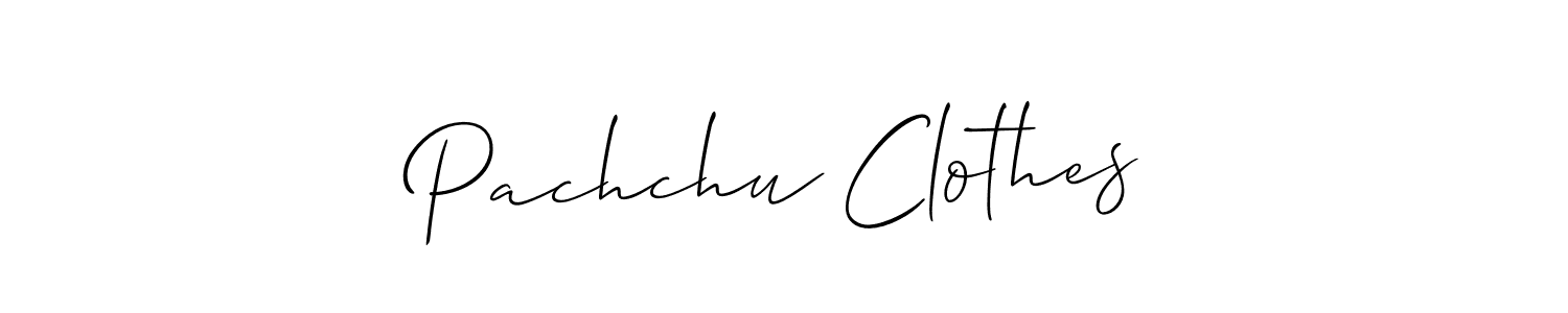 Also You can easily find your signature by using the search form. We will create Pachchu Clothes name handwritten signature images for you free of cost using Allison_Script sign style. Pachchu Clothes signature style 2 images and pictures png