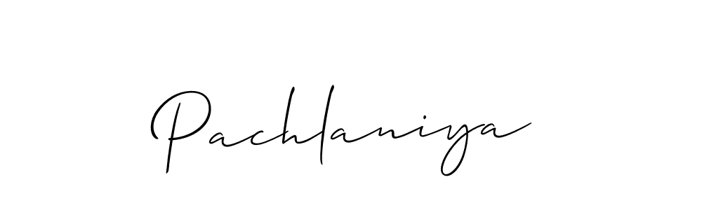 You can use this online signature creator to create a handwritten signature for the name Pachlaniya. This is the best online autograph maker. Pachlaniya signature style 2 images and pictures png