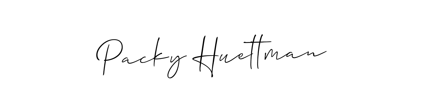 Make a beautiful signature design for name Packy Huettman. Use this online signature maker to create a handwritten signature for free. Packy Huettman signature style 2 images and pictures png