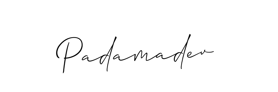 You can use this online signature creator to create a handwritten signature for the name Padamadev. This is the best online autograph maker. Padamadev signature style 2 images and pictures png