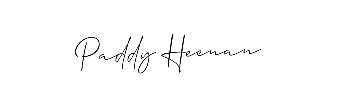 Make a short Paddy Heenan signature style. Manage your documents anywhere anytime using Allison_Script. Create and add eSignatures, submit forms, share and send files easily. Paddy Heenan signature style 2 images and pictures png