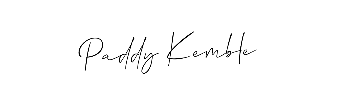 Best and Professional Signature Style for Paddy Kemble. Allison_Script Best Signature Style Collection. Paddy Kemble signature style 2 images and pictures png