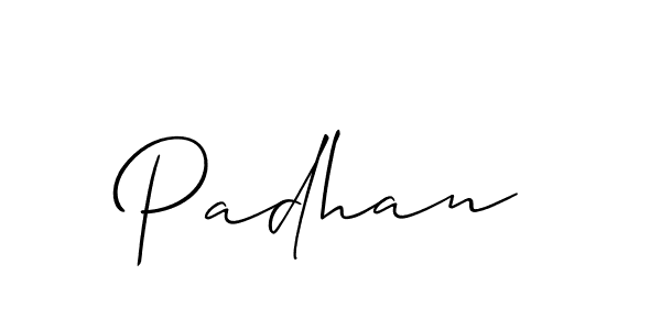 It looks lik you need a new signature style for name Padhan. Design unique handwritten (Allison_Script) signature with our free signature maker in just a few clicks. Padhan signature style 2 images and pictures png