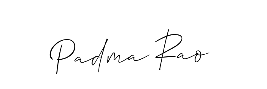 Make a short Padma Rao signature style. Manage your documents anywhere anytime using Allison_Script. Create and add eSignatures, submit forms, share and send files easily. Padma Rao signature style 2 images and pictures png