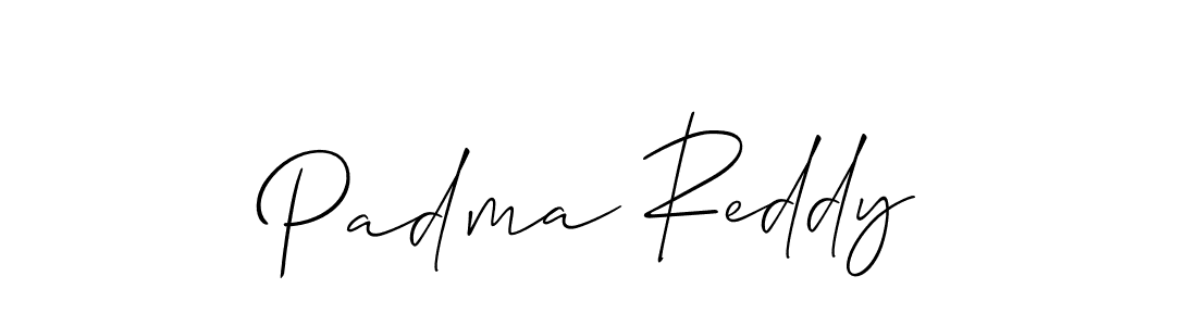 It looks lik you need a new signature style for name Padma Reddy. Design unique handwritten (Allison_Script) signature with our free signature maker in just a few clicks. Padma Reddy signature style 2 images and pictures png