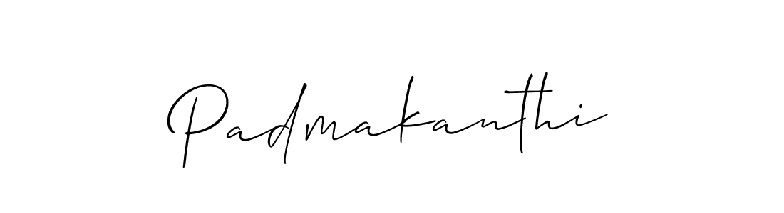 It looks lik you need a new signature style for name Padmakanthi. Design unique handwritten (Allison_Script) signature with our free signature maker in just a few clicks. Padmakanthi signature style 2 images and pictures png