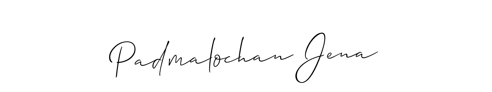 How to Draw Padmalochan Jena signature style? Allison_Script is a latest design signature styles for name Padmalochan Jena. Padmalochan Jena signature style 2 images and pictures png