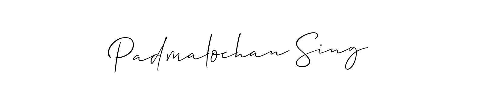 This is the best signature style for the Padmalochan Sing name. Also you like these signature font (Allison_Script). Mix name signature. Padmalochan Sing signature style 2 images and pictures png