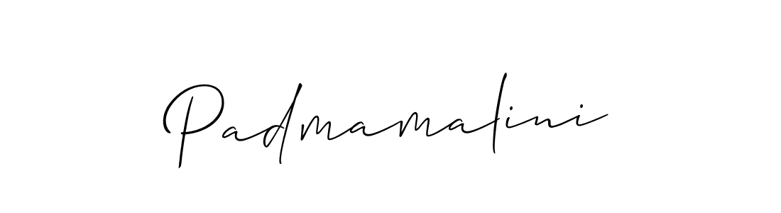Best and Professional Signature Style for Padmamalini. Allison_Script Best Signature Style Collection. Padmamalini signature style 2 images and pictures png