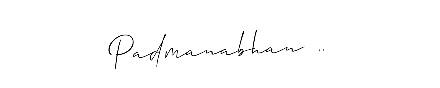 Once you've used our free online signature maker to create your best signature Allison_Script style, it's time to enjoy all of the benefits that Padmanabhan  .. name signing documents. Padmanabhan  .. signature style 2 images and pictures png