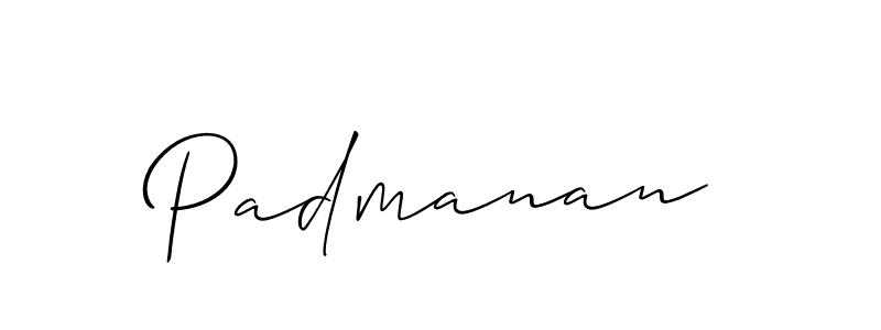 Make a short Padmanan signature style. Manage your documents anywhere anytime using Allison_Script. Create and add eSignatures, submit forms, share and send files easily. Padmanan signature style 2 images and pictures png