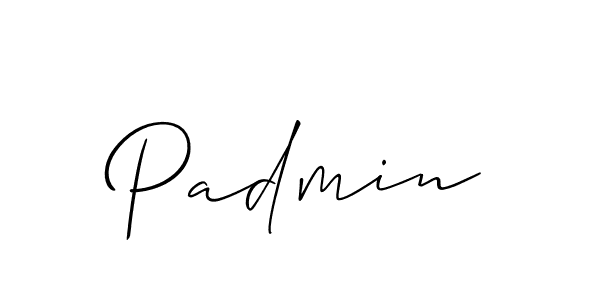 Also You can easily find your signature by using the search form. We will create Padmin name handwritten signature images for you free of cost using Allison_Script sign style. Padmin signature style 2 images and pictures png