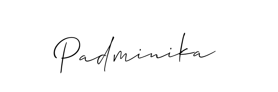 Similarly Allison_Script is the best handwritten signature design. Signature creator online .You can use it as an online autograph creator for name Padminika. Padminika signature style 2 images and pictures png