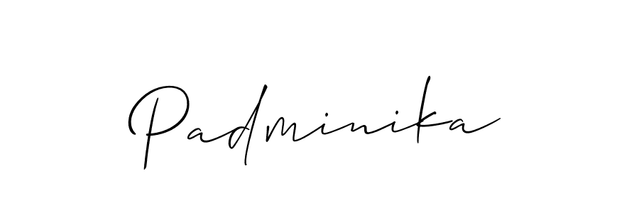 Similarly Allison_Script is the best handwritten signature design. Signature creator online .You can use it as an online autograph creator for name Padminika. Padminika signature style 2 images and pictures png