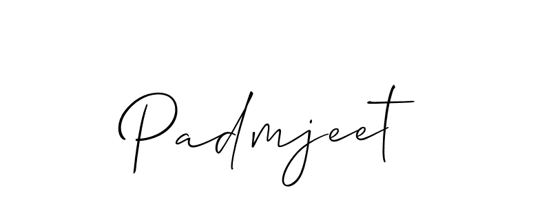 Best and Professional Signature Style for Padmjeet. Allison_Script Best Signature Style Collection. Padmjeet signature style 2 images and pictures png