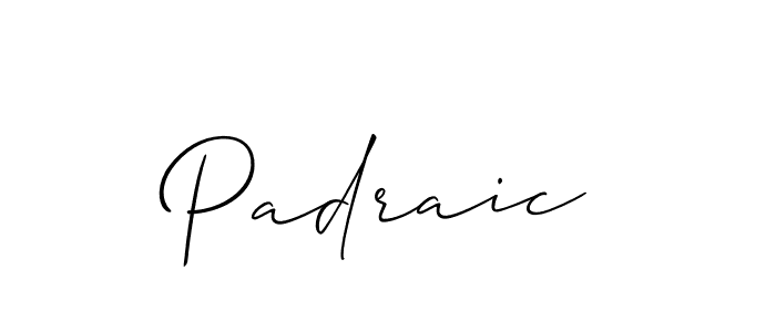 Similarly Allison_Script is the best handwritten signature design. Signature creator online .You can use it as an online autograph creator for name Padraic. Padraic signature style 2 images and pictures png