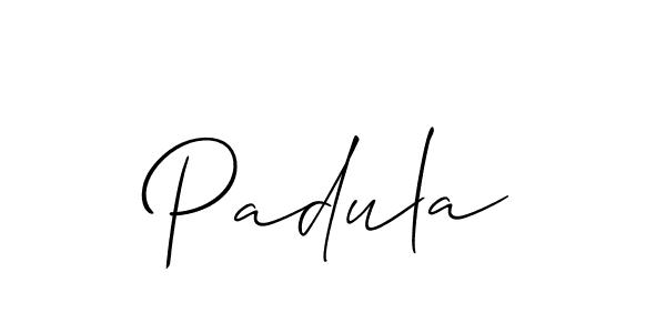 It looks lik you need a new signature style for name Padula. Design unique handwritten (Allison_Script) signature with our free signature maker in just a few clicks. Padula signature style 2 images and pictures png