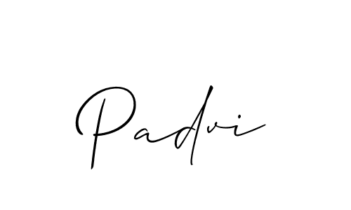 Also You can easily find your signature by using the search form. We will create Padvi name handwritten signature images for you free of cost using Allison_Script sign style. Padvi signature style 2 images and pictures png