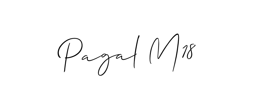 Once you've used our free online signature maker to create your best signature Allison_Script style, it's time to enjoy all of the benefits that Pagal M18 name signing documents. Pagal M18 signature style 2 images and pictures png