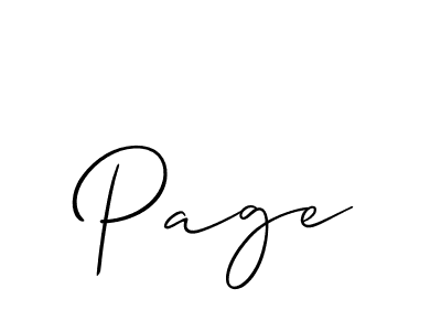 if you are searching for the best signature style for your name Page. so please give up your signature search. here we have designed multiple signature styles  using Allison_Script. Page signature style 2 images and pictures png