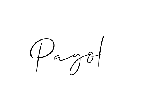 Best and Professional Signature Style for Pagol. Allison_Script Best Signature Style Collection. Pagol signature style 2 images and pictures png