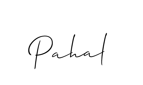 Similarly Allison_Script is the best handwritten signature design. Signature creator online .You can use it as an online autograph creator for name Pahal. Pahal signature style 2 images and pictures png