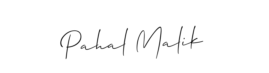 It looks lik you need a new signature style for name Pahal Malik. Design unique handwritten (Allison_Script) signature with our free signature maker in just a few clicks. Pahal Malik signature style 2 images and pictures png