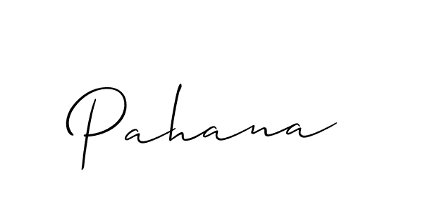 Allison_Script is a professional signature style that is perfect for those who want to add a touch of class to their signature. It is also a great choice for those who want to make their signature more unique. Get Pahana name to fancy signature for free. Pahana signature style 2 images and pictures png