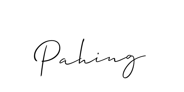 Once you've used our free online signature maker to create your best signature Allison_Script style, it's time to enjoy all of the benefits that Pahing name signing documents. Pahing signature style 2 images and pictures png