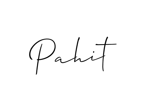 How to make Pahit name signature. Use Allison_Script style for creating short signs online. This is the latest handwritten sign. Pahit signature style 2 images and pictures png