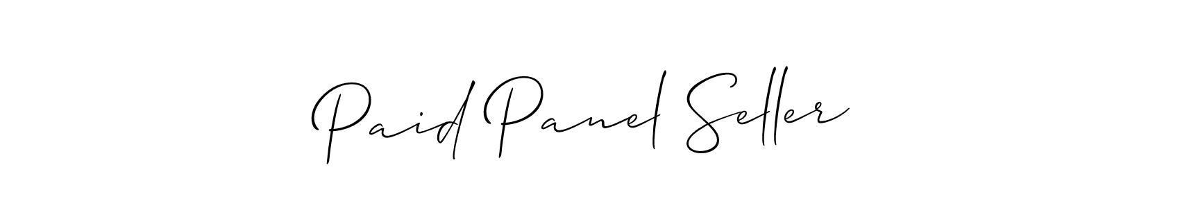 Here are the top 10 professional signature styles for the name Paid Panel Seller. These are the best autograph styles you can use for your name. Paid Panel Seller signature style 2 images and pictures png