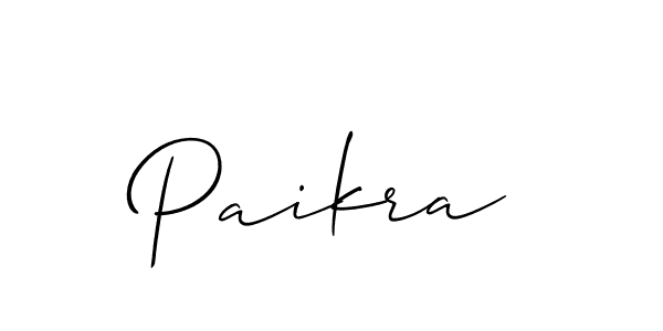 Check out images of Autograph of Paikra name. Actor Paikra Signature Style. Allison_Script is a professional sign style online. Paikra signature style 2 images and pictures png