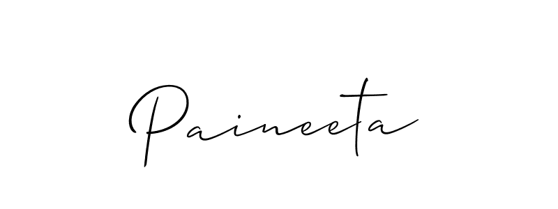 Here are the top 10 professional signature styles for the name Paineeta. These are the best autograph styles you can use for your name. Paineeta signature style 2 images and pictures png