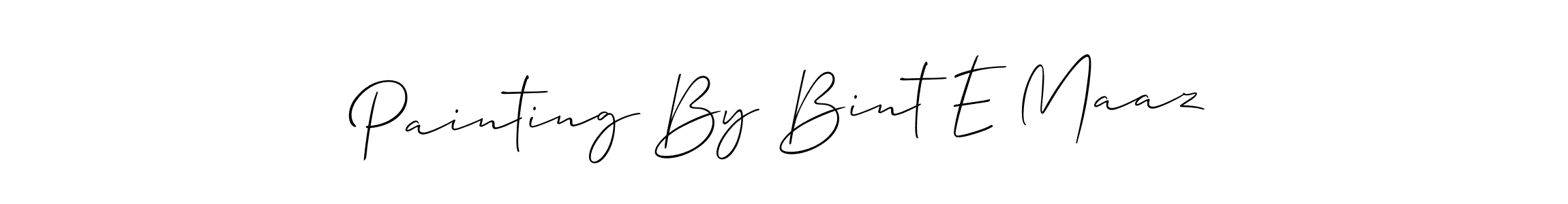 You can use this online signature creator to create a handwritten signature for the name Painting By Bint E Maaz. This is the best online autograph maker. Painting By Bint E Maaz signature style 2 images and pictures png