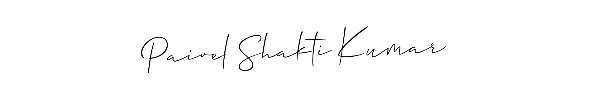 It looks lik you need a new signature style for name Paivel Shakti Kumar. Design unique handwritten (Allison_Script) signature with our free signature maker in just a few clicks. Paivel Shakti Kumar signature style 2 images and pictures png