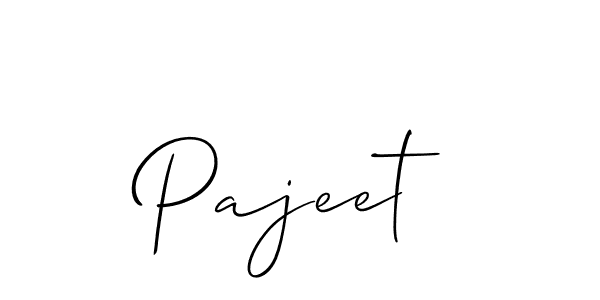 Once you've used our free online signature maker to create your best signature Allison_Script style, it's time to enjoy all of the benefits that Pajeet name signing documents. Pajeet signature style 2 images and pictures png